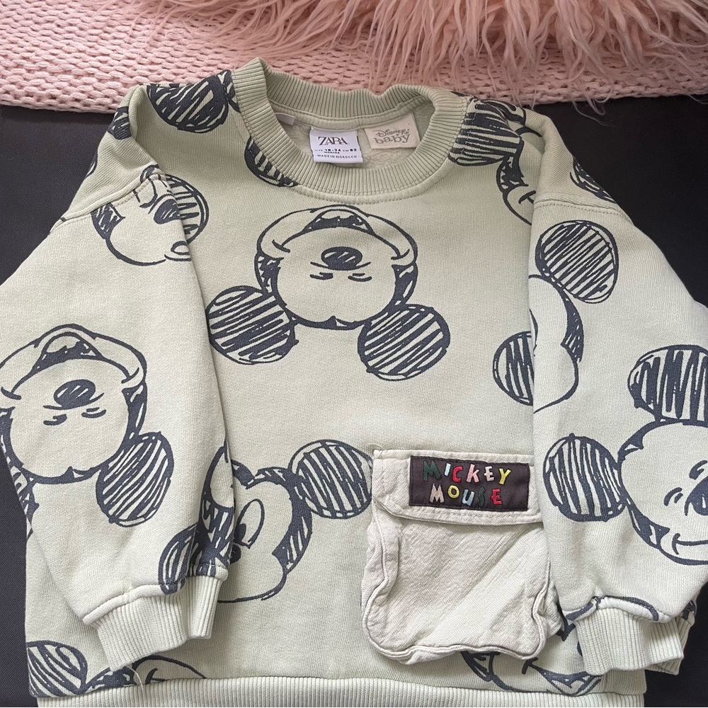Mickey Mouse Sweater l Zara
